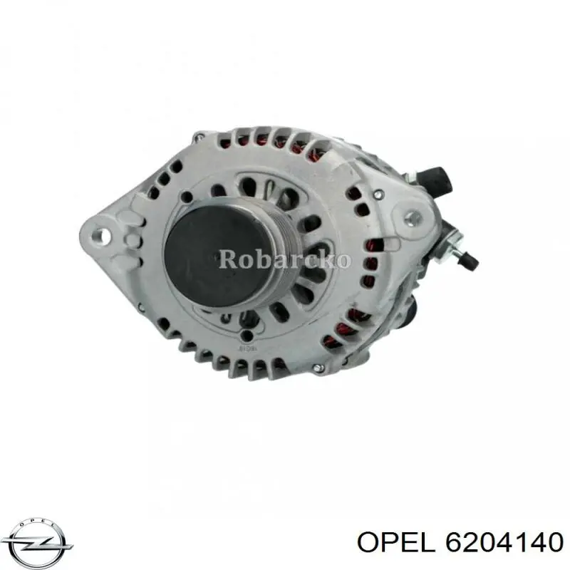 6204140 Opel alternador