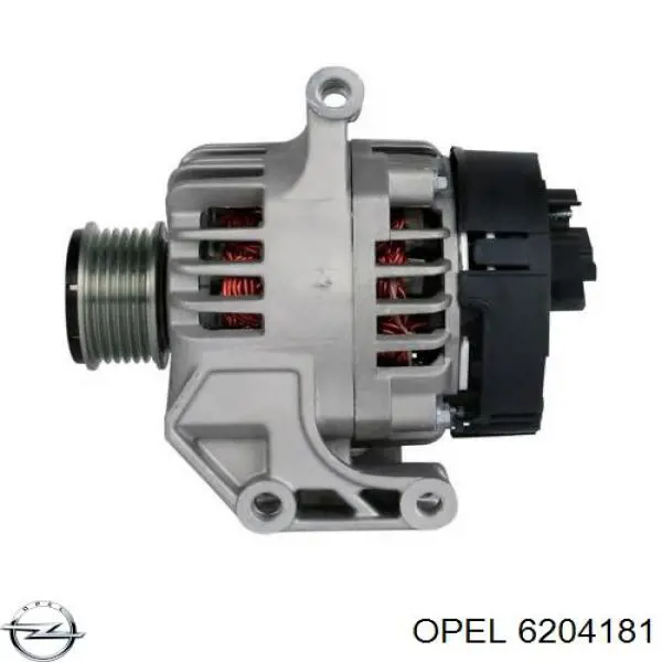 6204181 Opel alternador