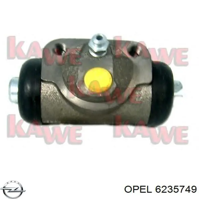 6235749 Opel sensor, temperatura combustible