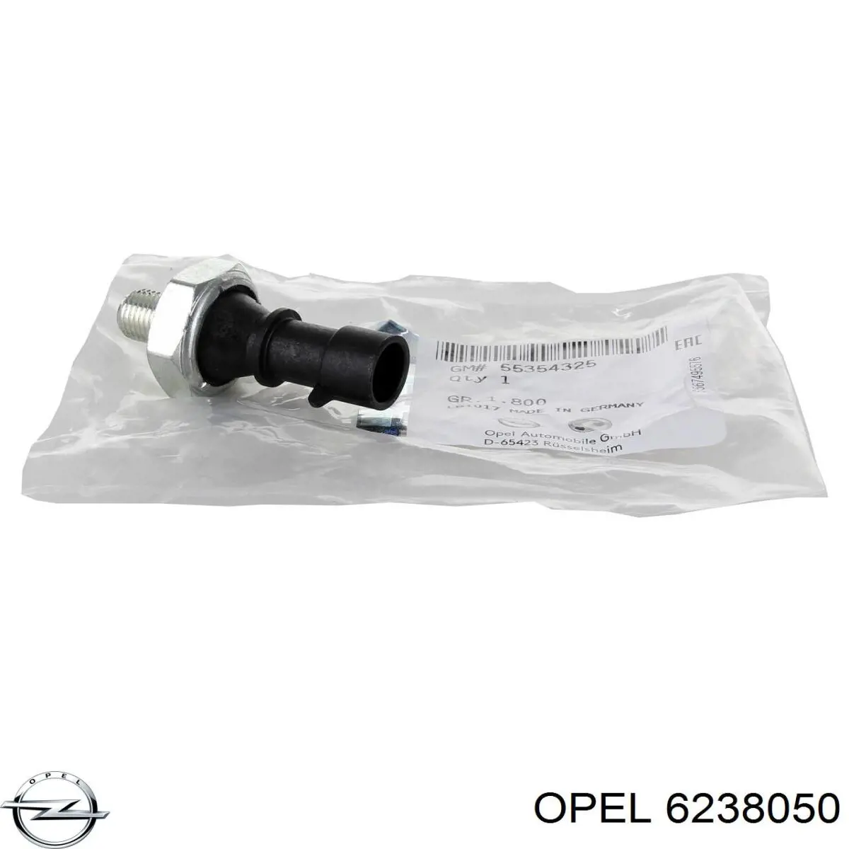 6238050 Opel sensor de posición del cigüeñal