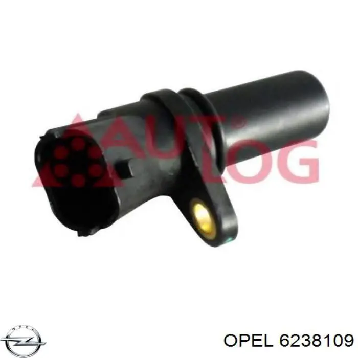 6238109 Opel sensor de posición del cigüeñal