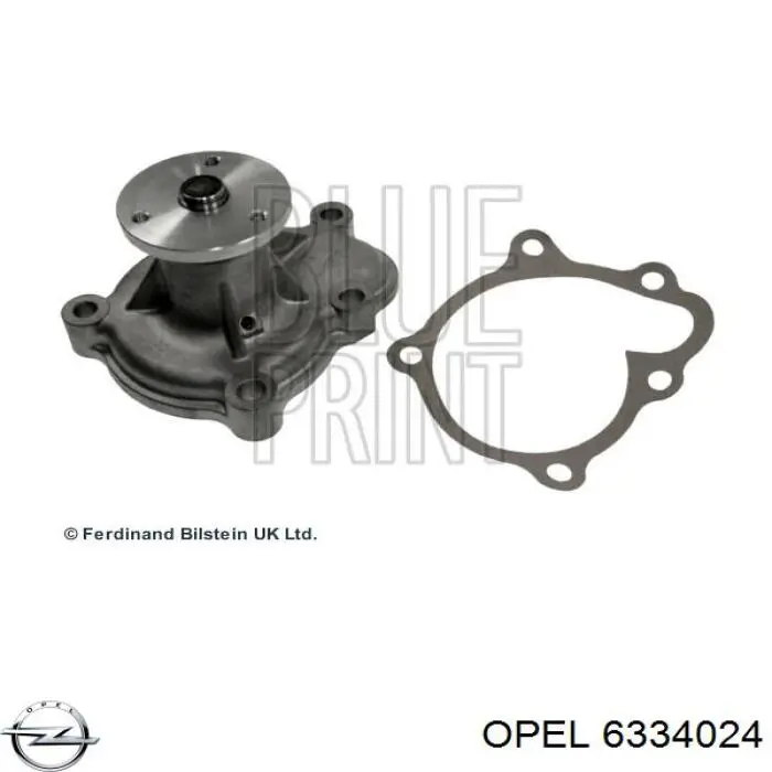 6334024 Opel bomba de agua