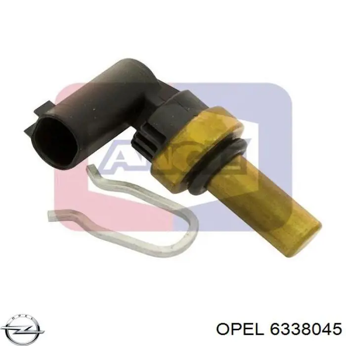 6338045 Opel sensor de temperatura del refrigerante