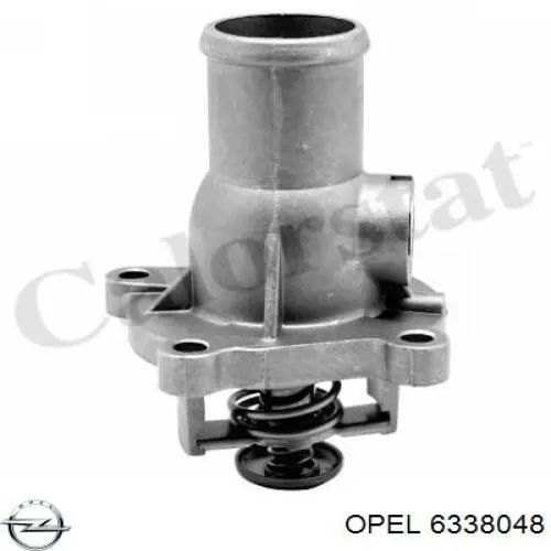 6338048 Opel caja del termostato