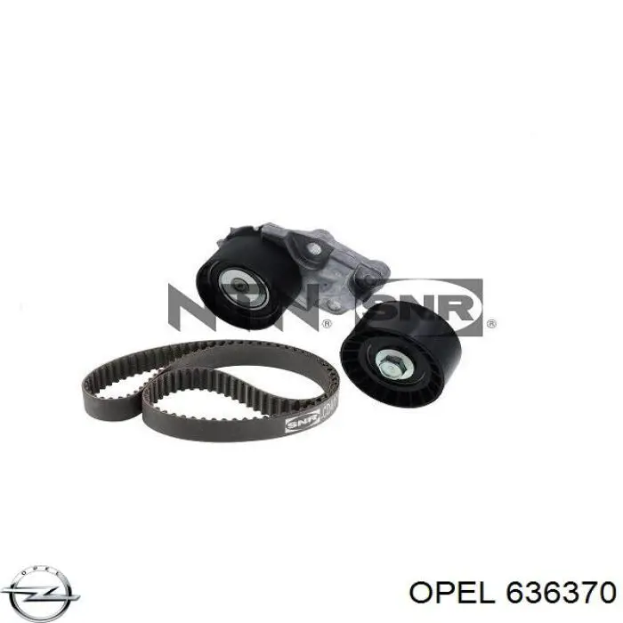 636370 Opel correa distribucion