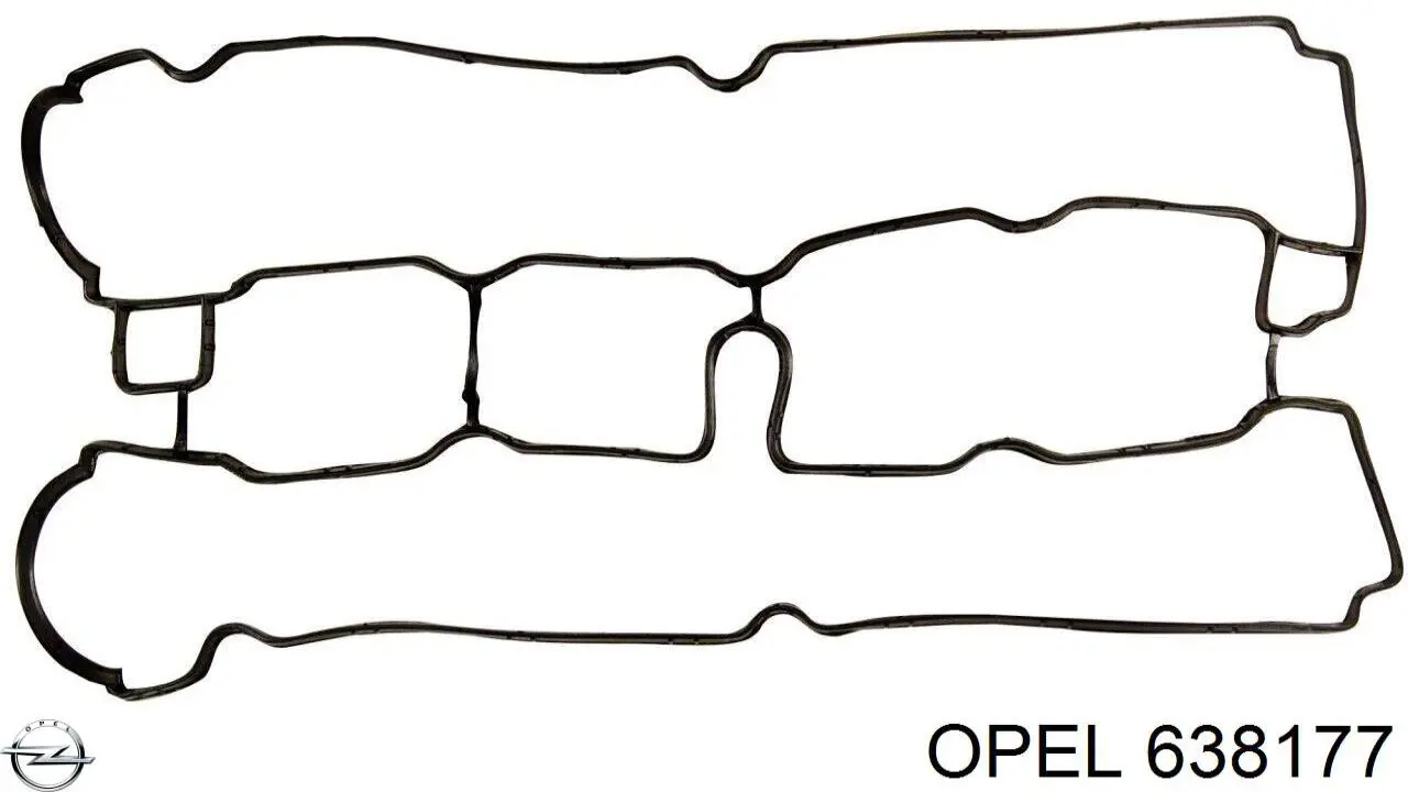 638177 Opel junta de la tapa de válvulas del motor