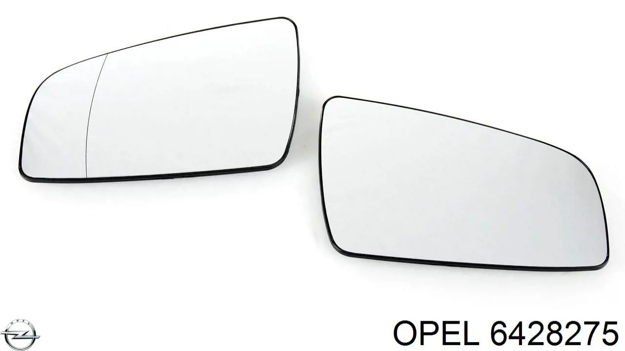 6428275 Opel espejo retrovisor izquierdo