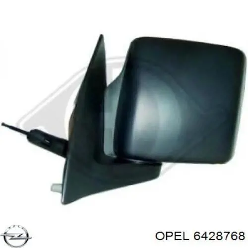  Cristal De Espejo Retrovisor Exterior Izquierdo para Opel Combo 