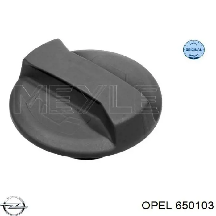 650103 Opel tapa de tubo de llenado de aceite