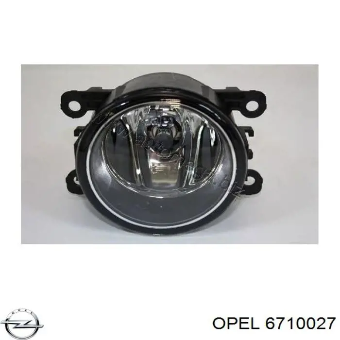 6710027 Opel faro antiniebla izquierdo / derecho