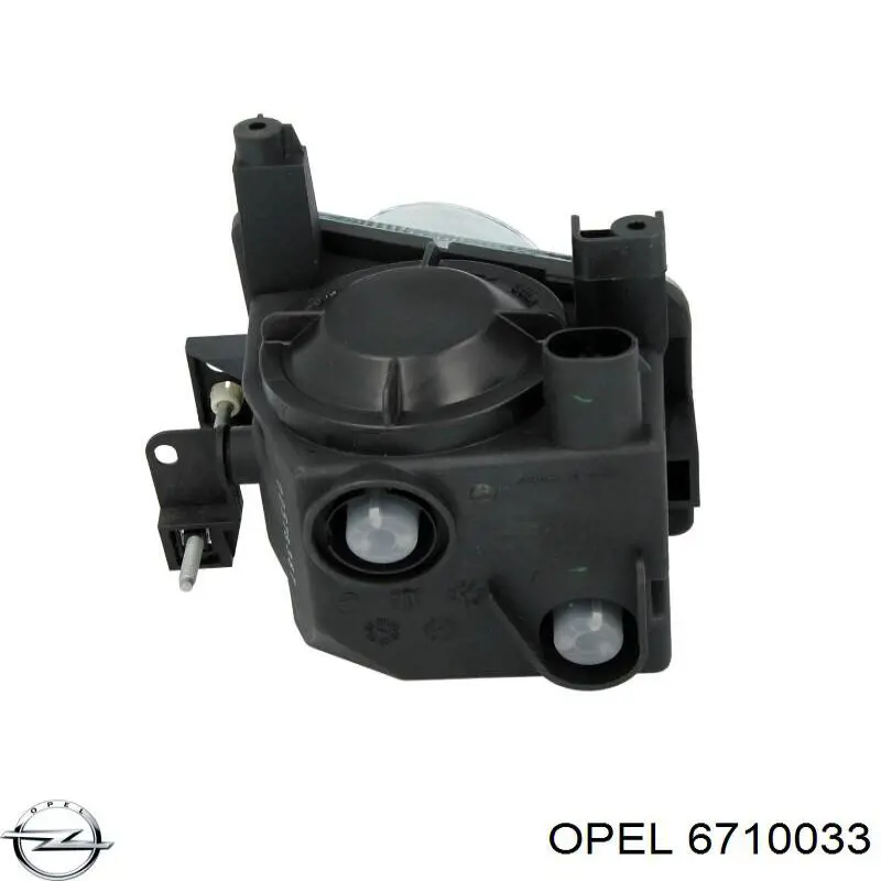 6710033 Opel faro antiniebla izquierdo