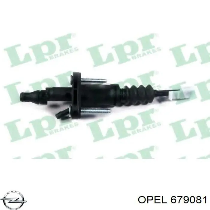 679081 Opel cilindro maestro de embrague