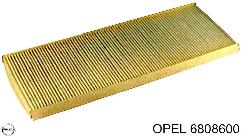 6808600 Opel filtro de habitáculo