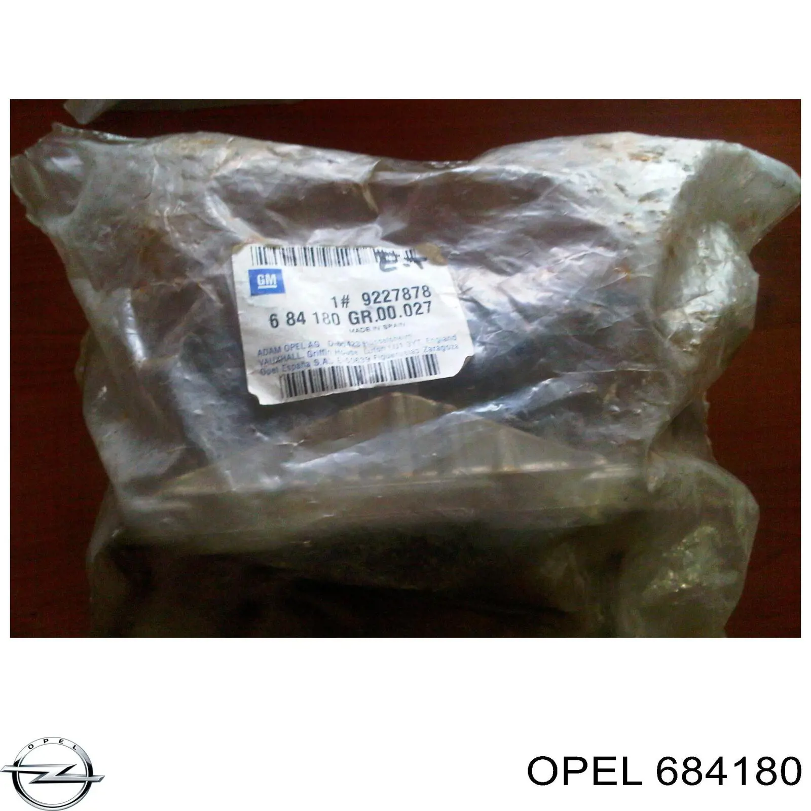 684180 Opel soporte de motor derecho