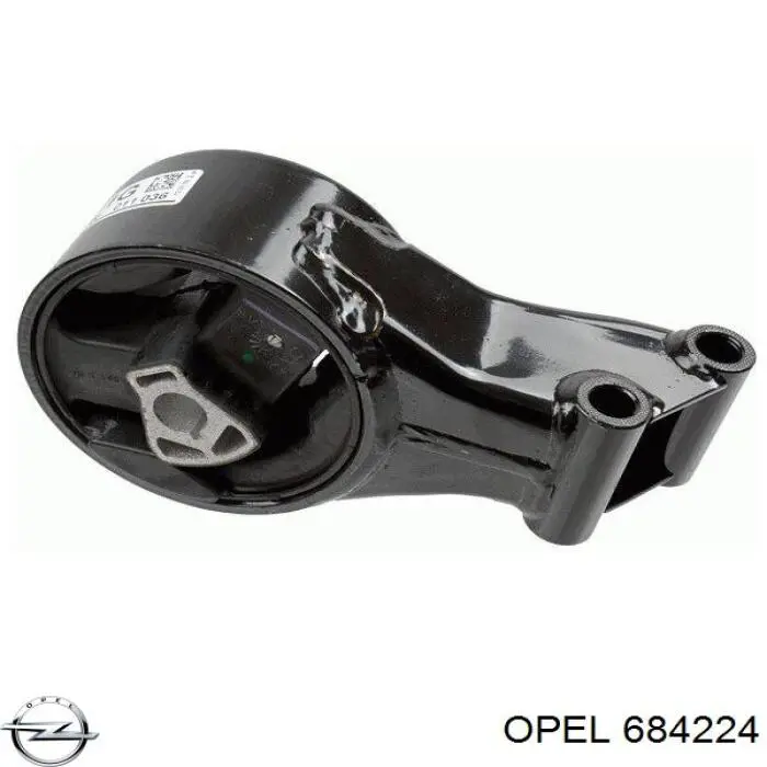 684224 Opel soporte de motor trasero