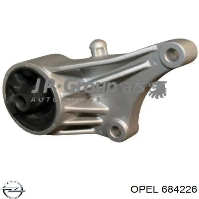 684226 Opel soporte motor delantero