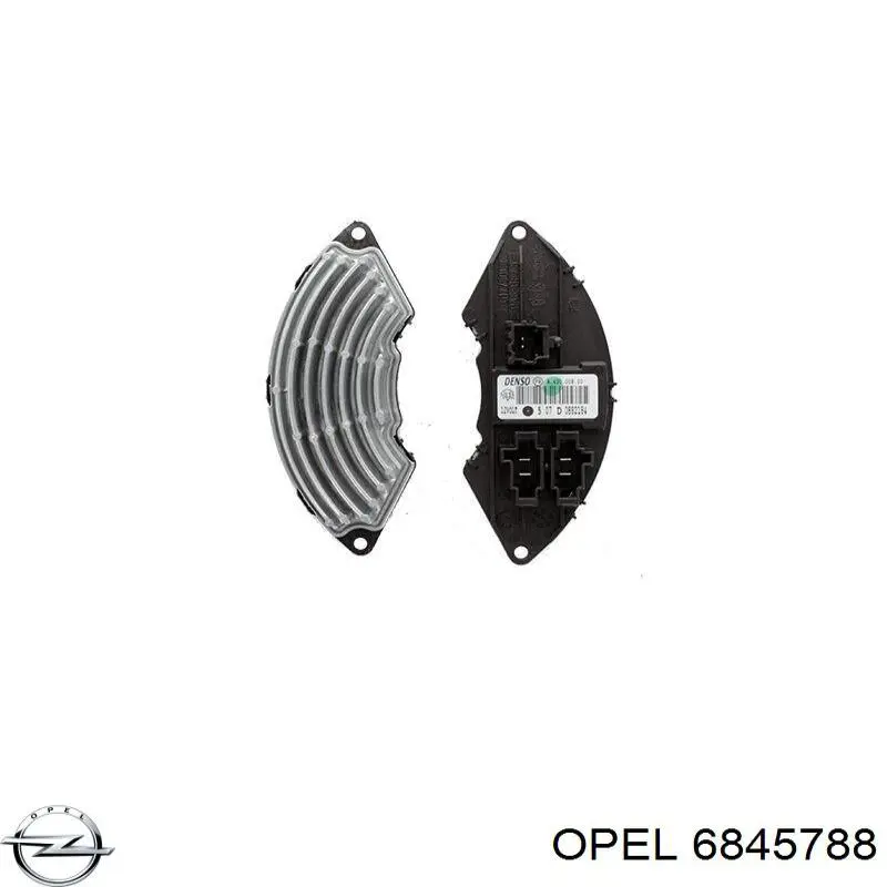 6845788 Opel resitencia, ventilador habitáculo