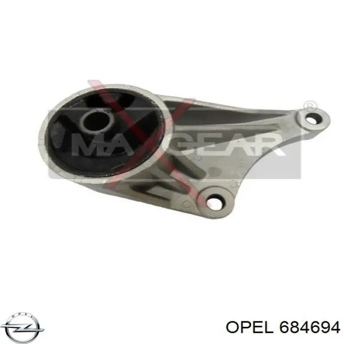 684694 Opel soporte motor delantero