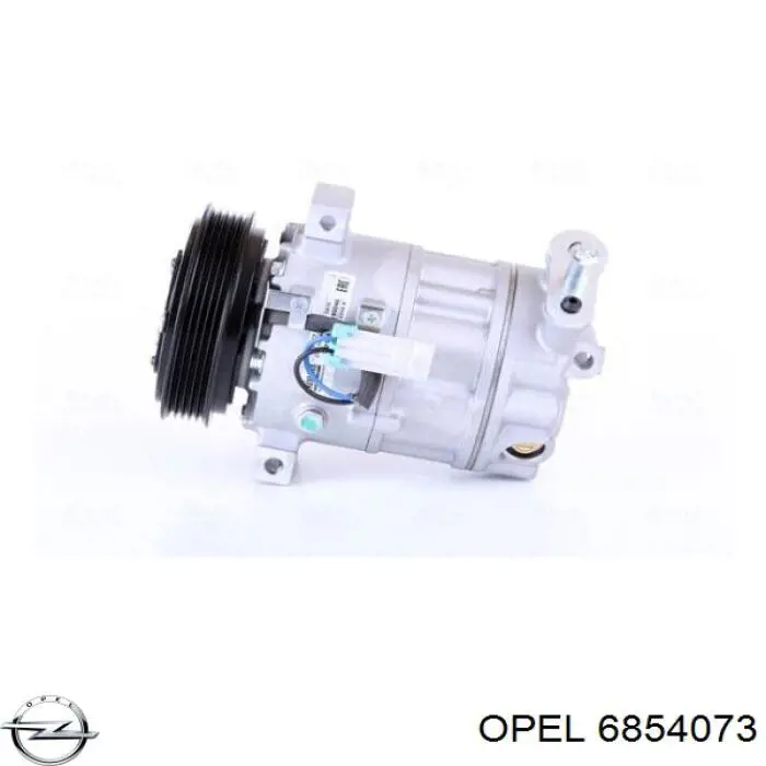 6854073 Opel compresor de aire acondicionado