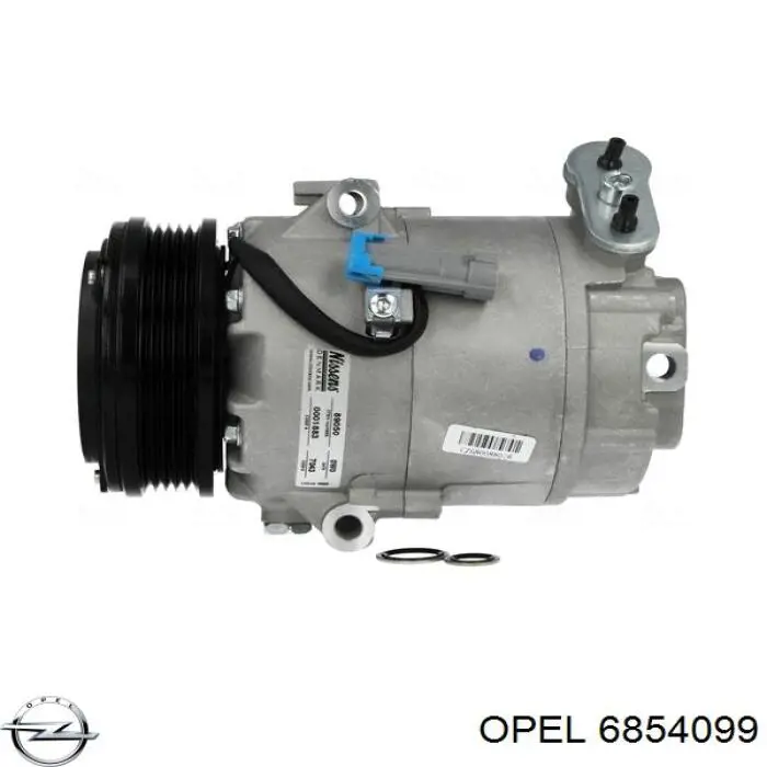 6854099 Opel compresor de aire acondicionado