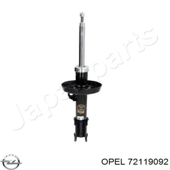 72119092 Opel amortiguador delantero izquierdo