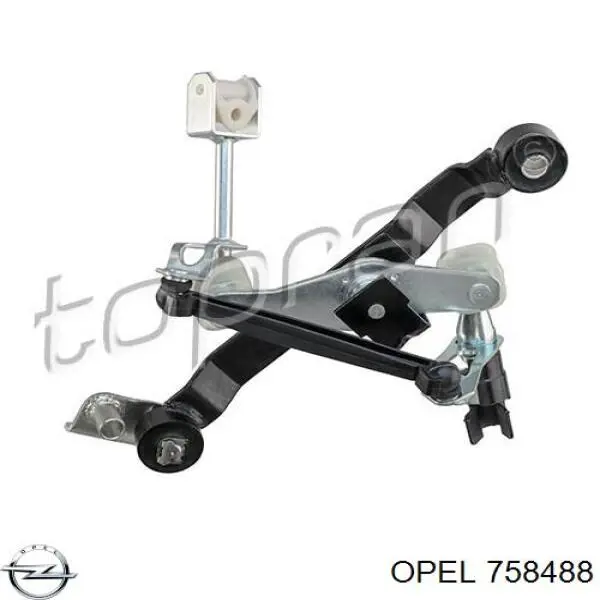 758488 Opel palanca selectora cambio de marcha