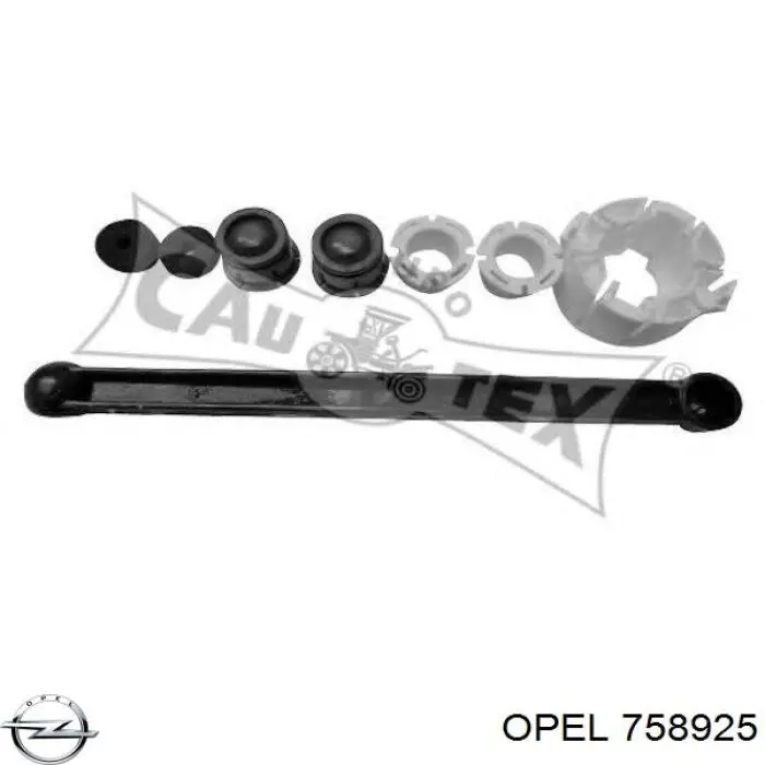 758925 Opel soporte caja de cambios palanca selectora