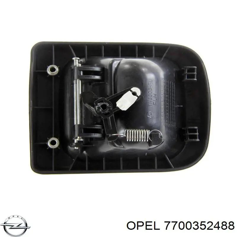 7700352488 Opel tirador de puerta exterior izquierdo delantero/trasero