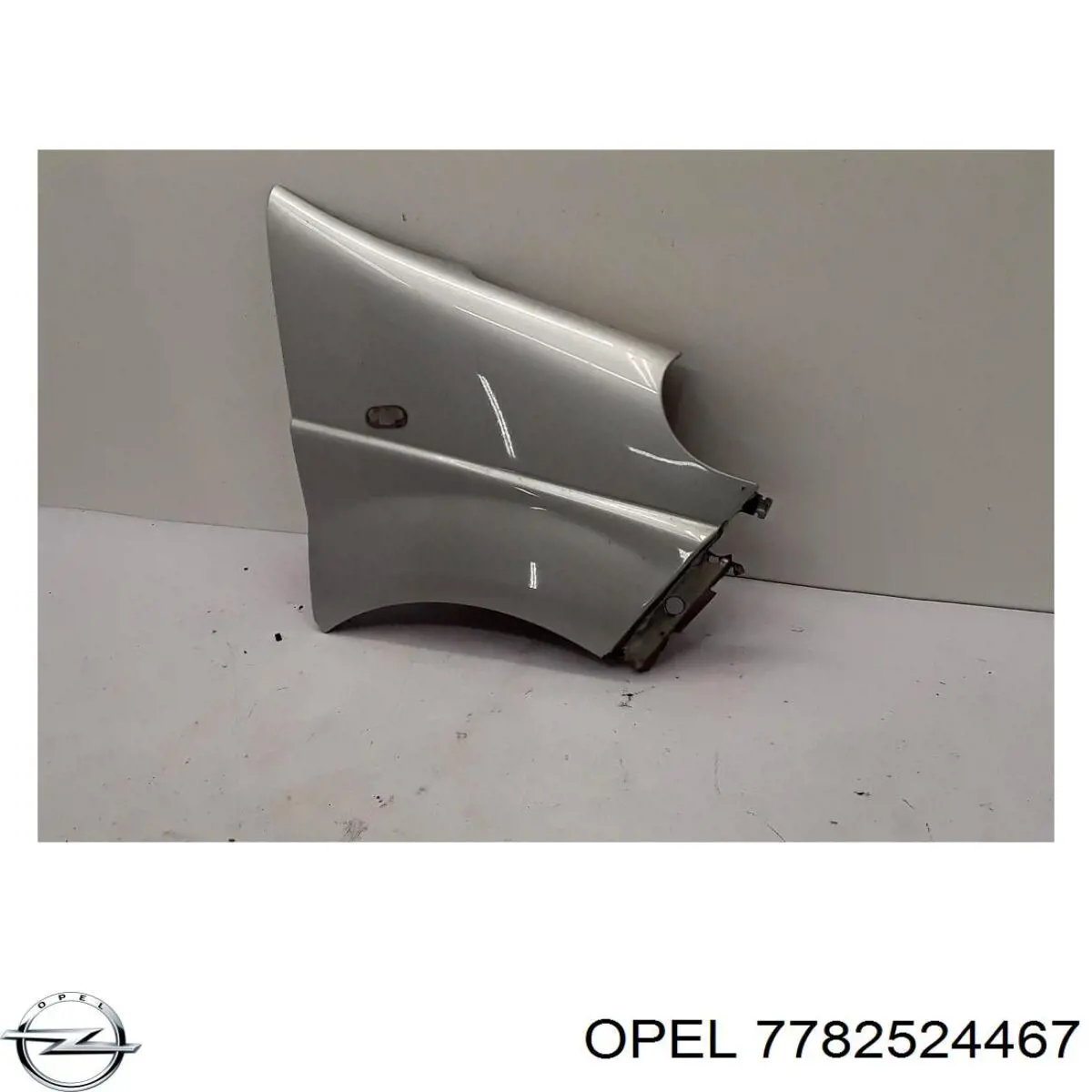 7782524467 Opel guardabarros delantero derecho