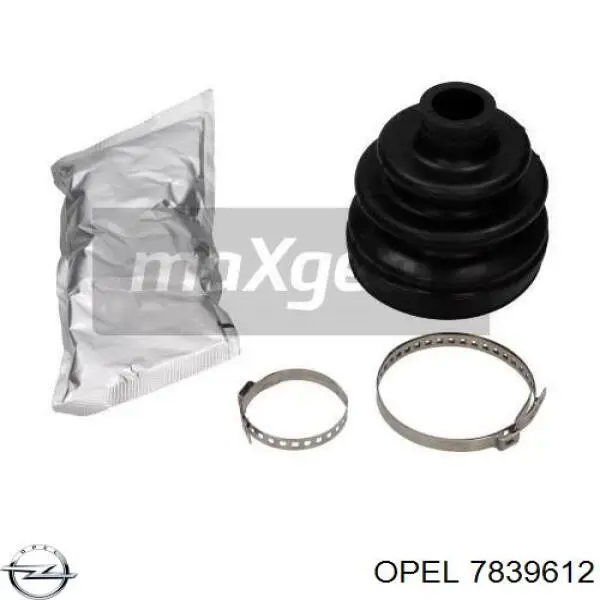 7839612 Opel fuelle, árbol de transmisión delantero exterior