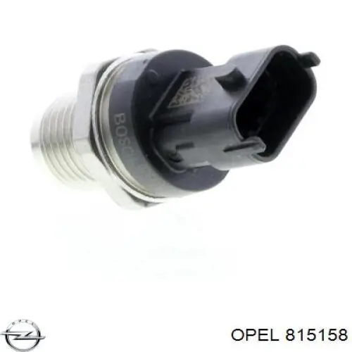 815158 Opel sensor de presión de combustible