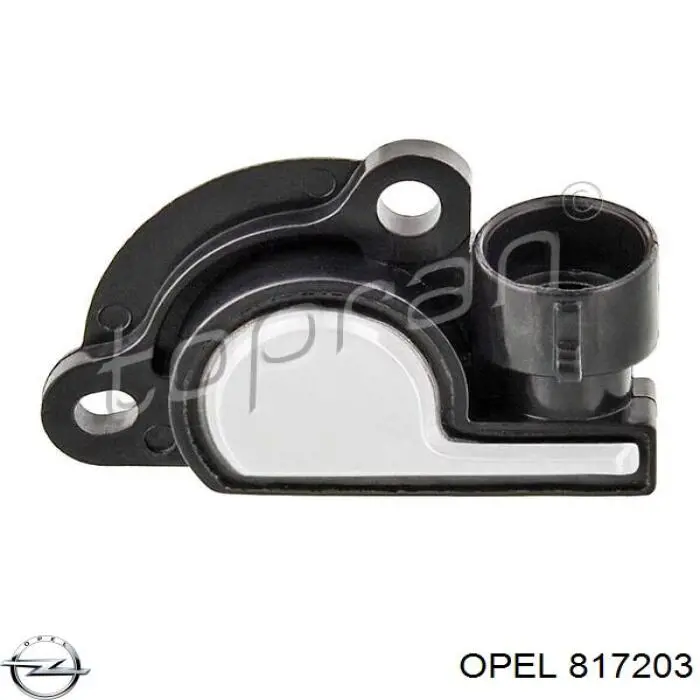 817203 Opel sensor, posición mariposa