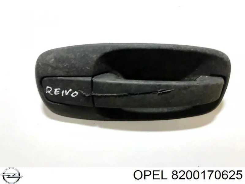 8200170625 Opel manecilla de puerta corrediza exterior