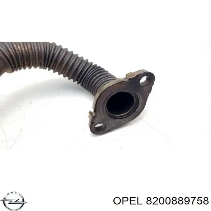 8200889758 Opel tubo flexible de aire de sobrealimentación