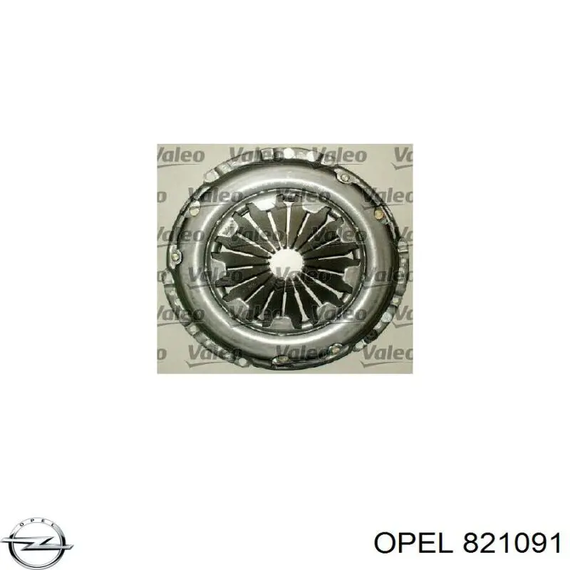 821091 Opel junta anular, inyector