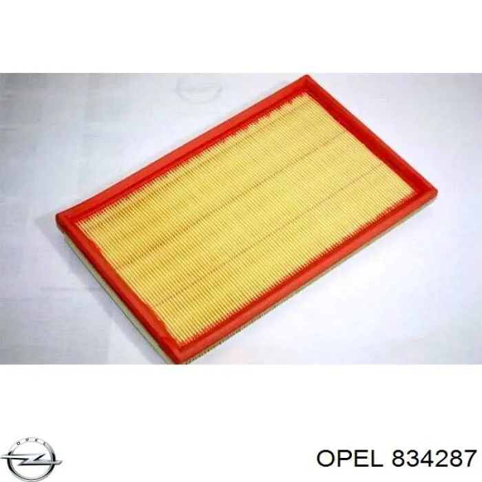 834287 Opel filtro de aire