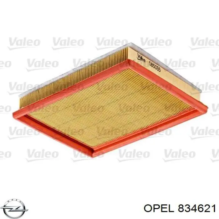 834621 Opel filtro de aire