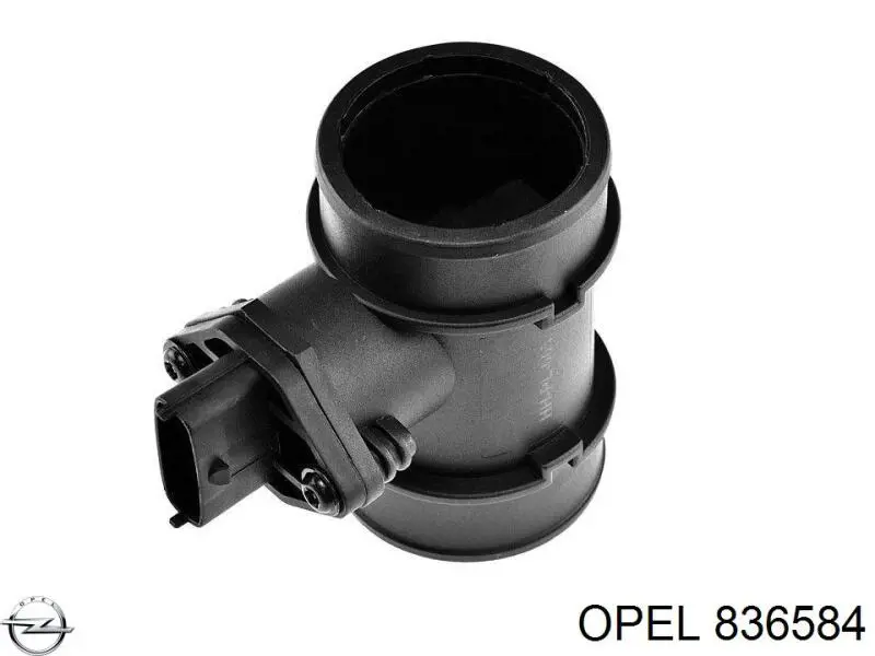 836584 Opel sensor de flujo de aire/medidor de flujo (flujo de aire masibo)