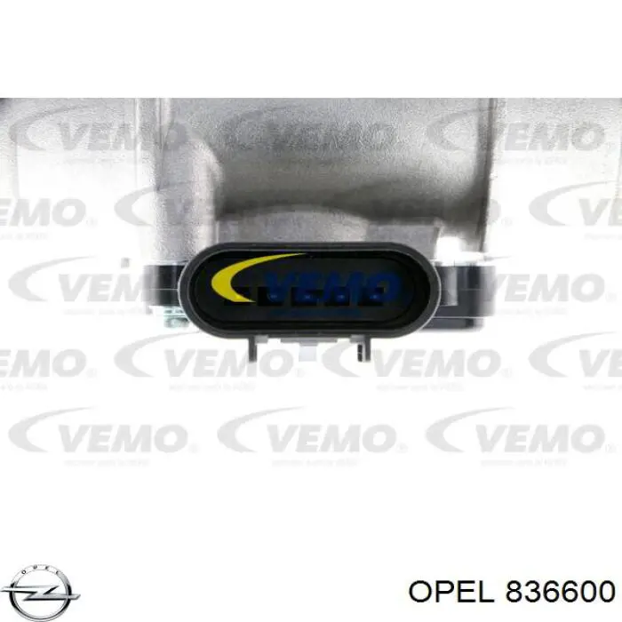 836600 Opel sensor de flujo de aire/medidor de flujo (flujo de aire masibo)