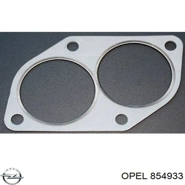 854933 Opel junta de tubo de escape silenciador