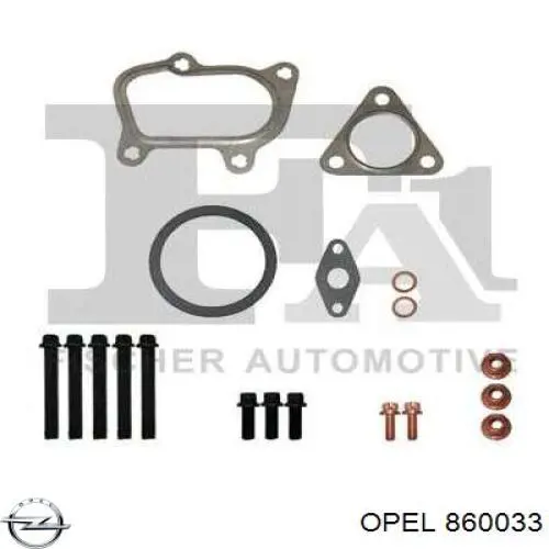 860033 Opel turbocompresor