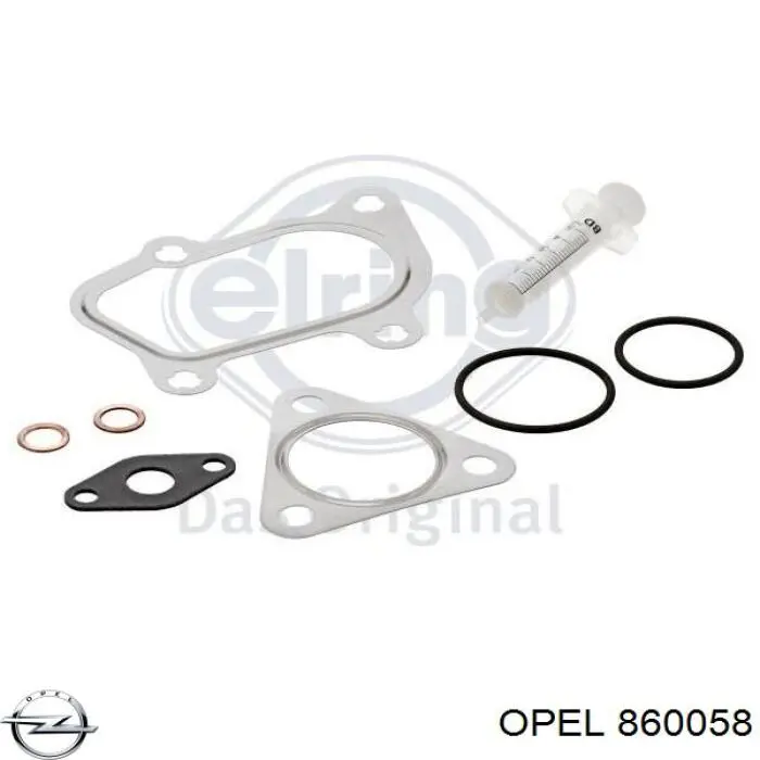 860058 Opel turbocompresor