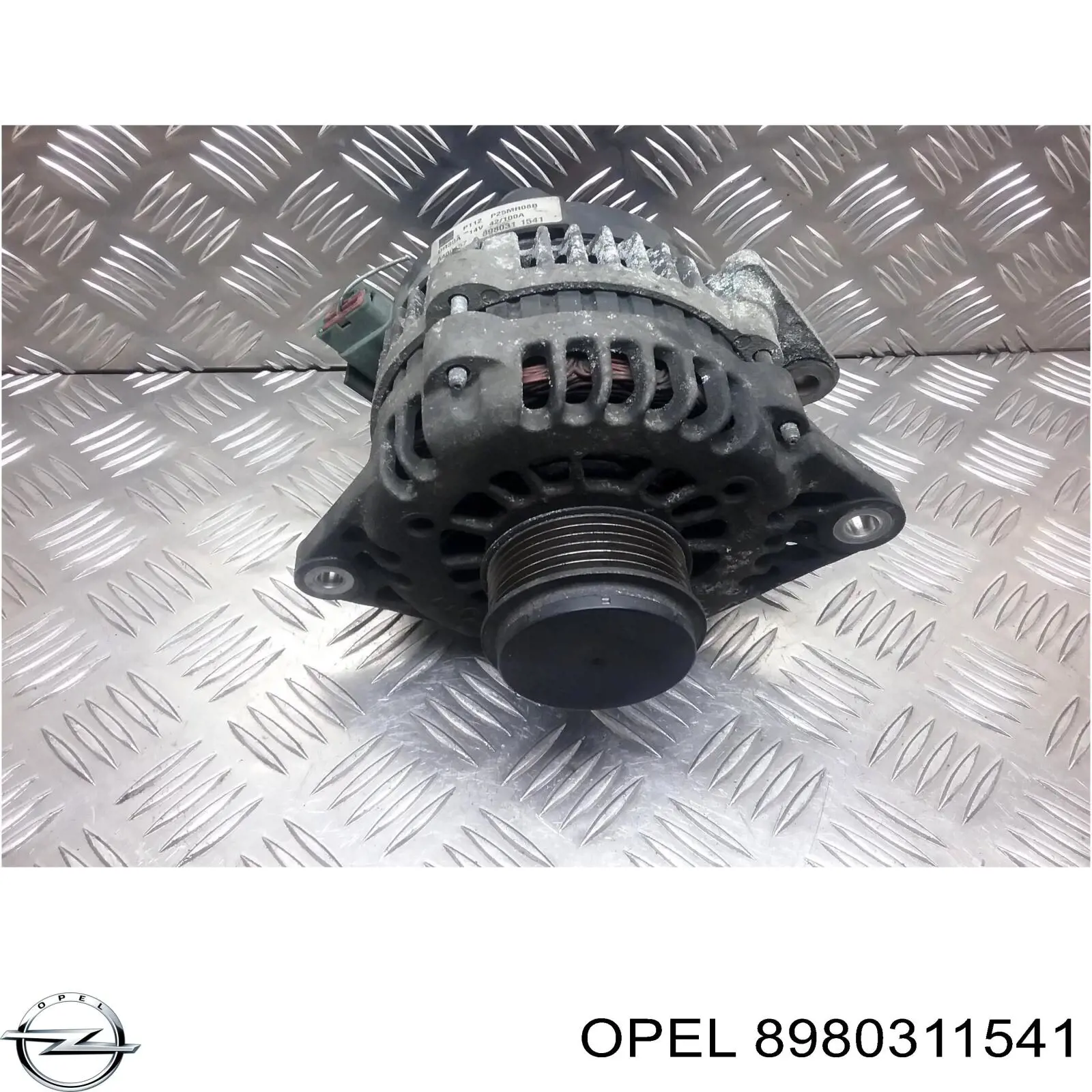 8980311541 Opel alternador