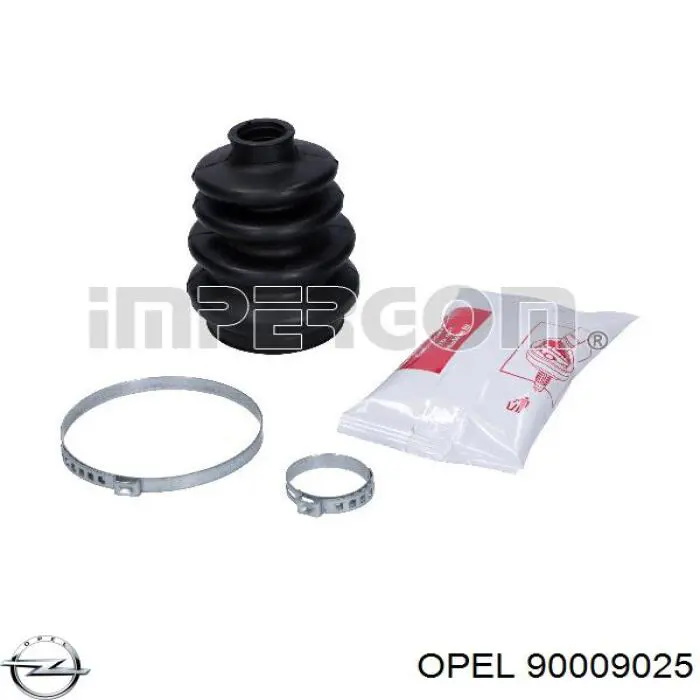 90009025 Opel fuelle, árbol de transmisión delantero interior