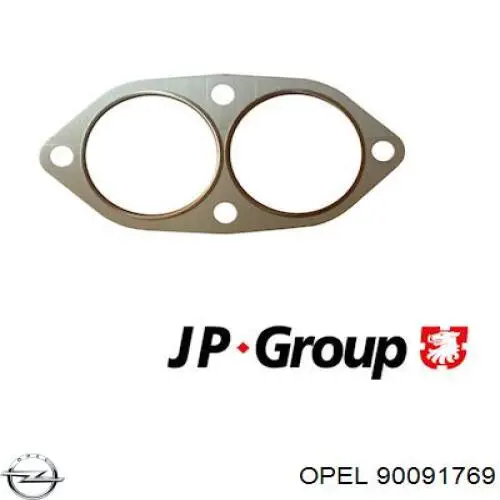 90 091 769 Opel junta de tubo de escape silenciador