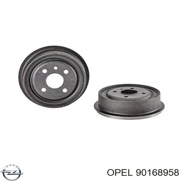 90168958 Opel freno de tambor trasero