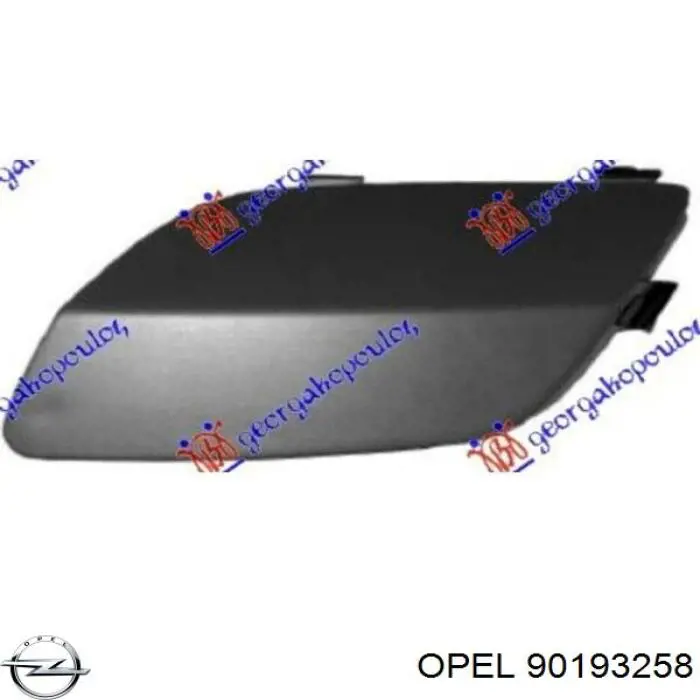 90193258 Opel manguera de freno de sellado de arandela