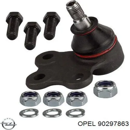 90297863 Opel rótula de suspensión inferior