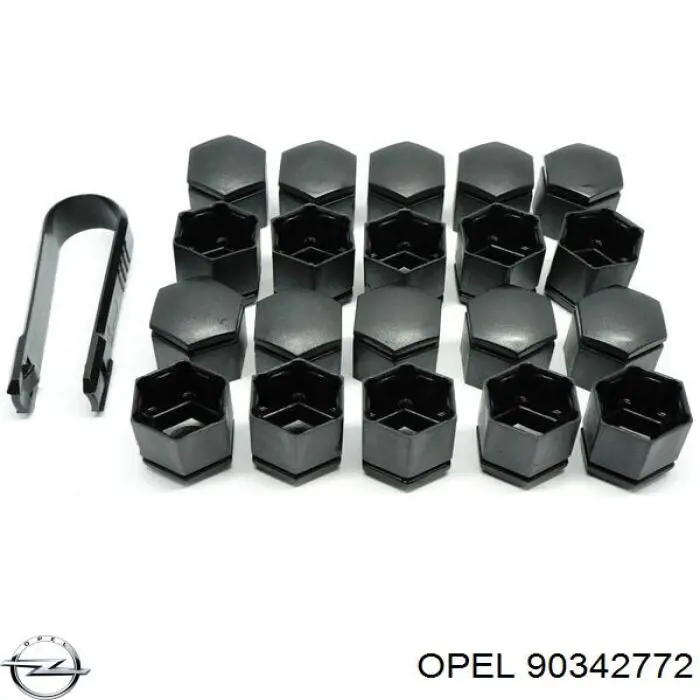 90342772 Opel tapa de perno de rueda