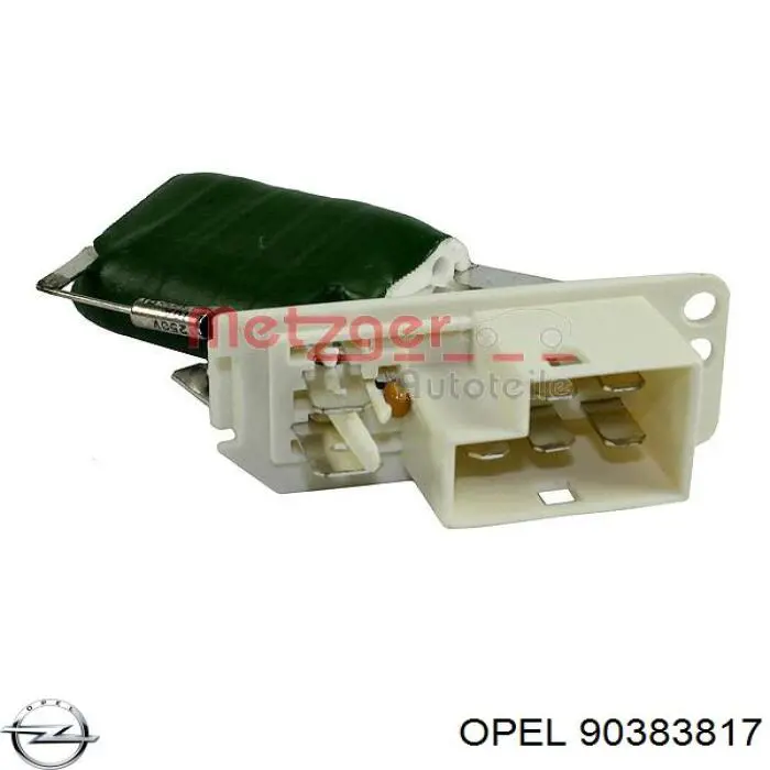 90383817 Opel resitencia, ventilador habitáculo